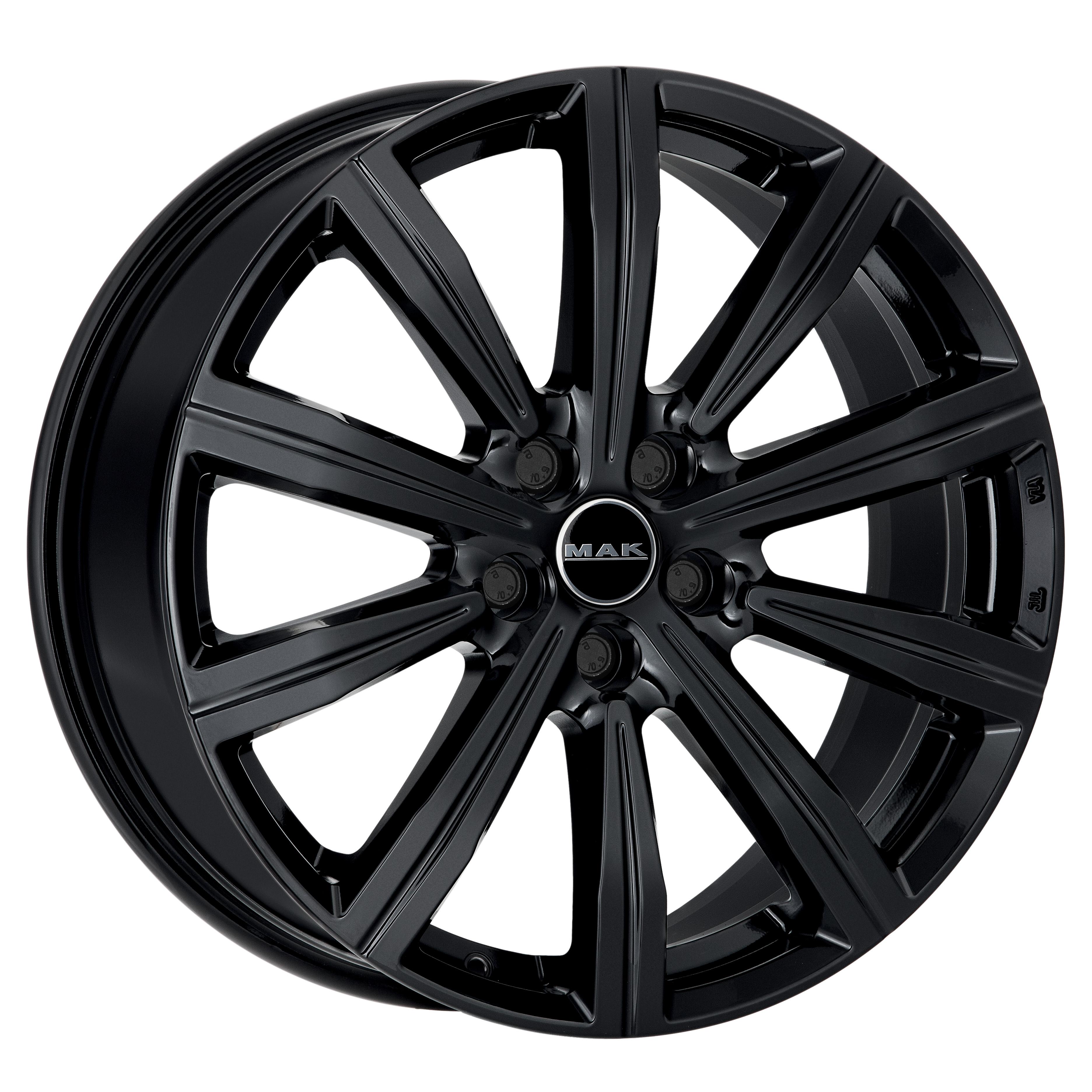 Литые диски MAK Birmingham 8.5x20 5/120 ET43 d-64.1 Gloss Black (F8520IRGB43IR9)