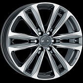 Литые диски MAK Safari 6 7.5x17 6/139.7 ET48 d-92.3 Gun Met-Mirror Face (F7570AF6QM48VK3)