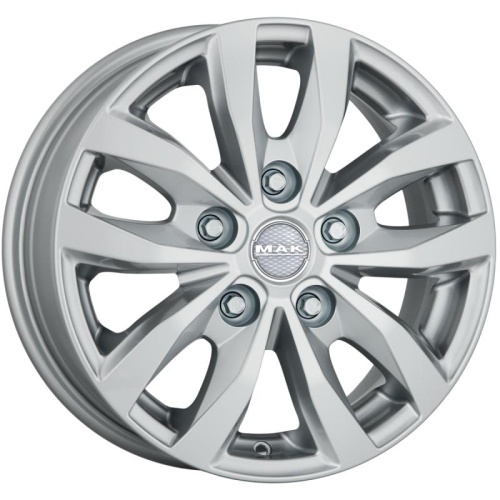 Литые диски MAK Load 5 3 6.5x16 5/160 ET60 d-65.1 Silver (F65605D3SI60TGX)