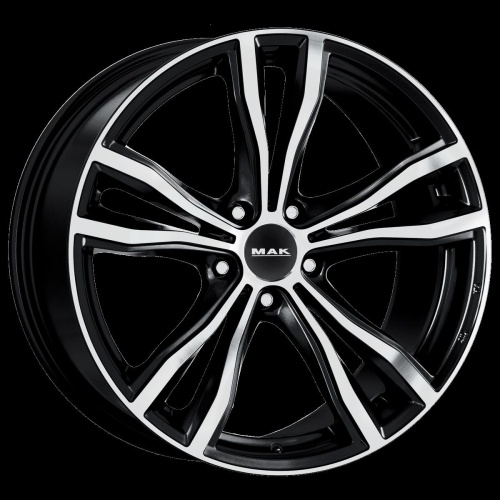 Литые диски MAK X-Mode 9.0x19 5/120 ET18 d-74.1 Black Mirror (F9090XMBM18NZX)