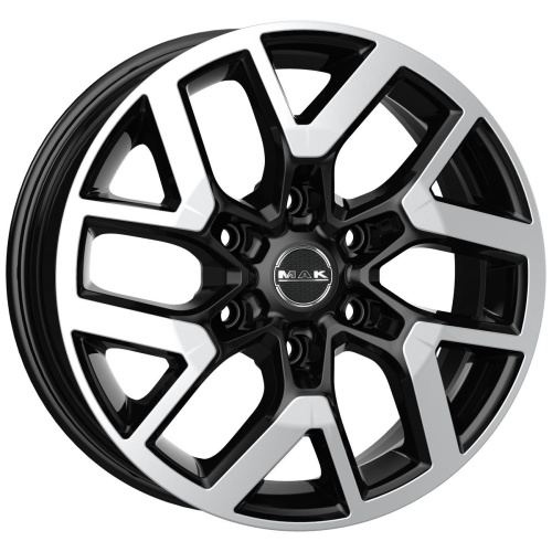 Литые диски MAK Gravel 7.5x17 6/139.7 ET33 d-100.1 Black Mirror (F7570GRBM33VU)