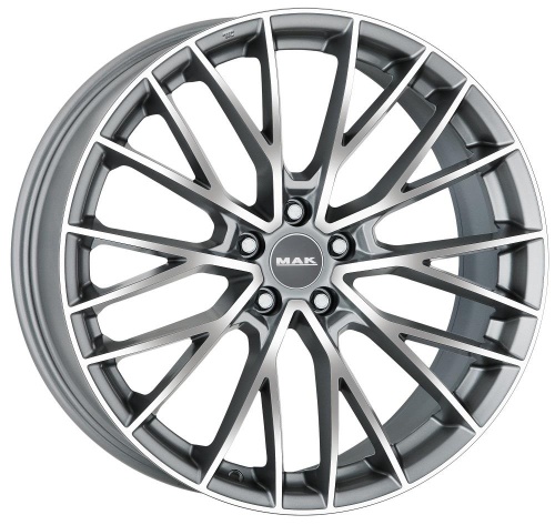Литые диски MAK Speciale 9.0x21 5/112 ET25 d-66.45 Graphite Mirror Face (F9021ECHM25WSX)