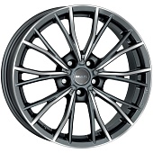 Литые диски MAK Mark 8.0x17 5/120 ET43 d-72.6 Gun Met-Mirror Face (F8070MKQM43I5BX)