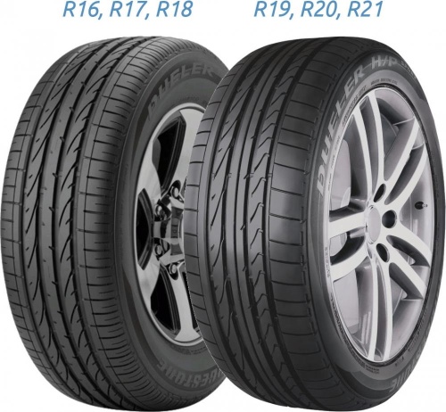 Летние шины Bridgestone Dueler H/P Sport 315/35 R21 111Y